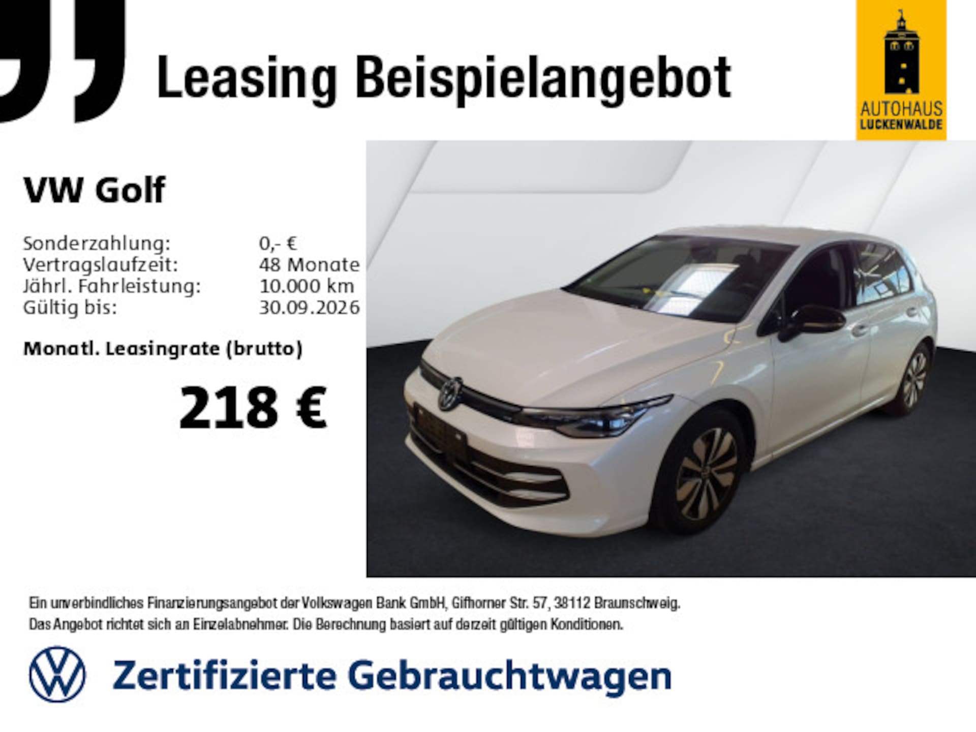 Volkswagen Golf Goal