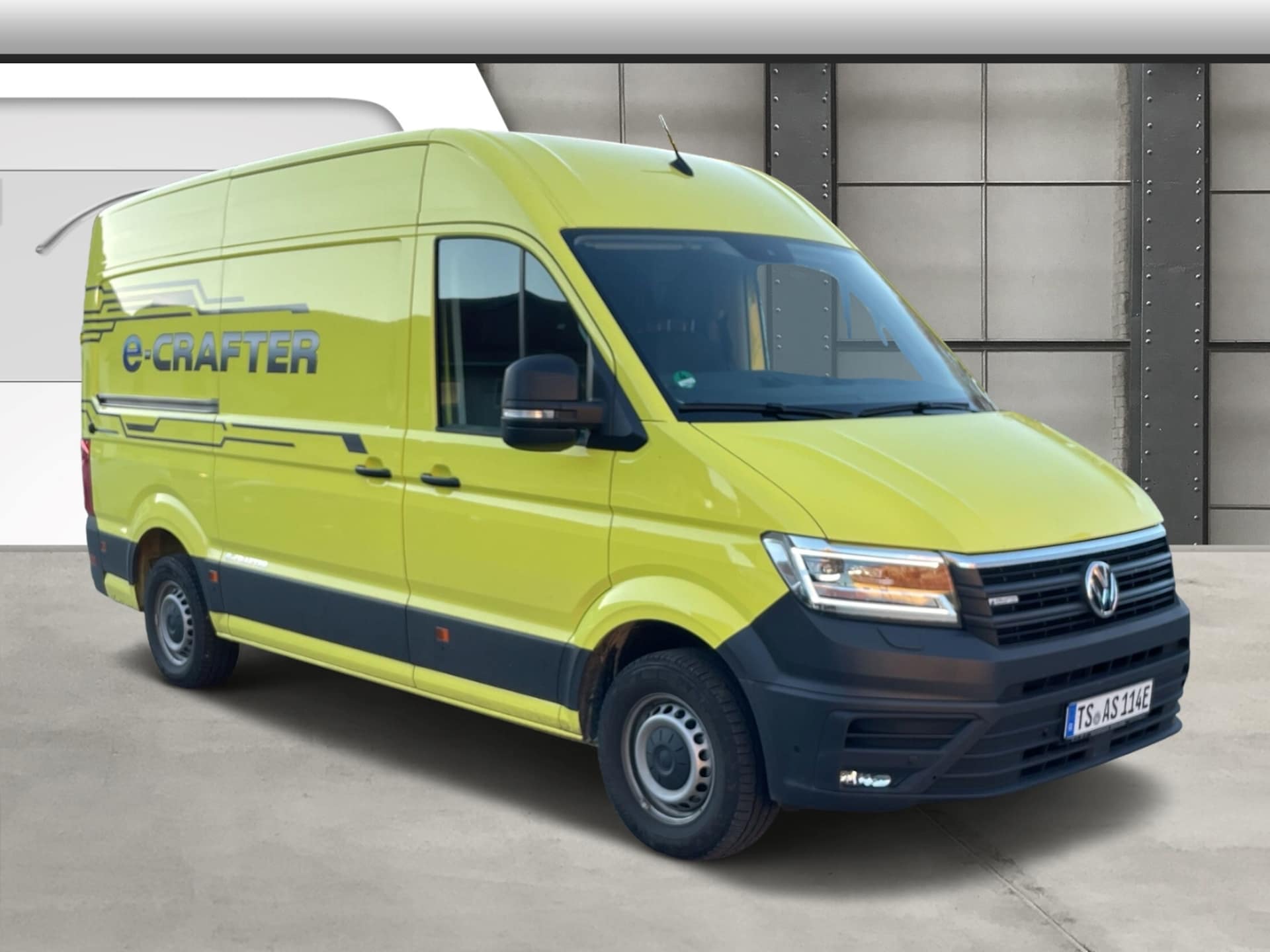 Volkswagen e-Crafter Kastenwagen mittlerer Radstand