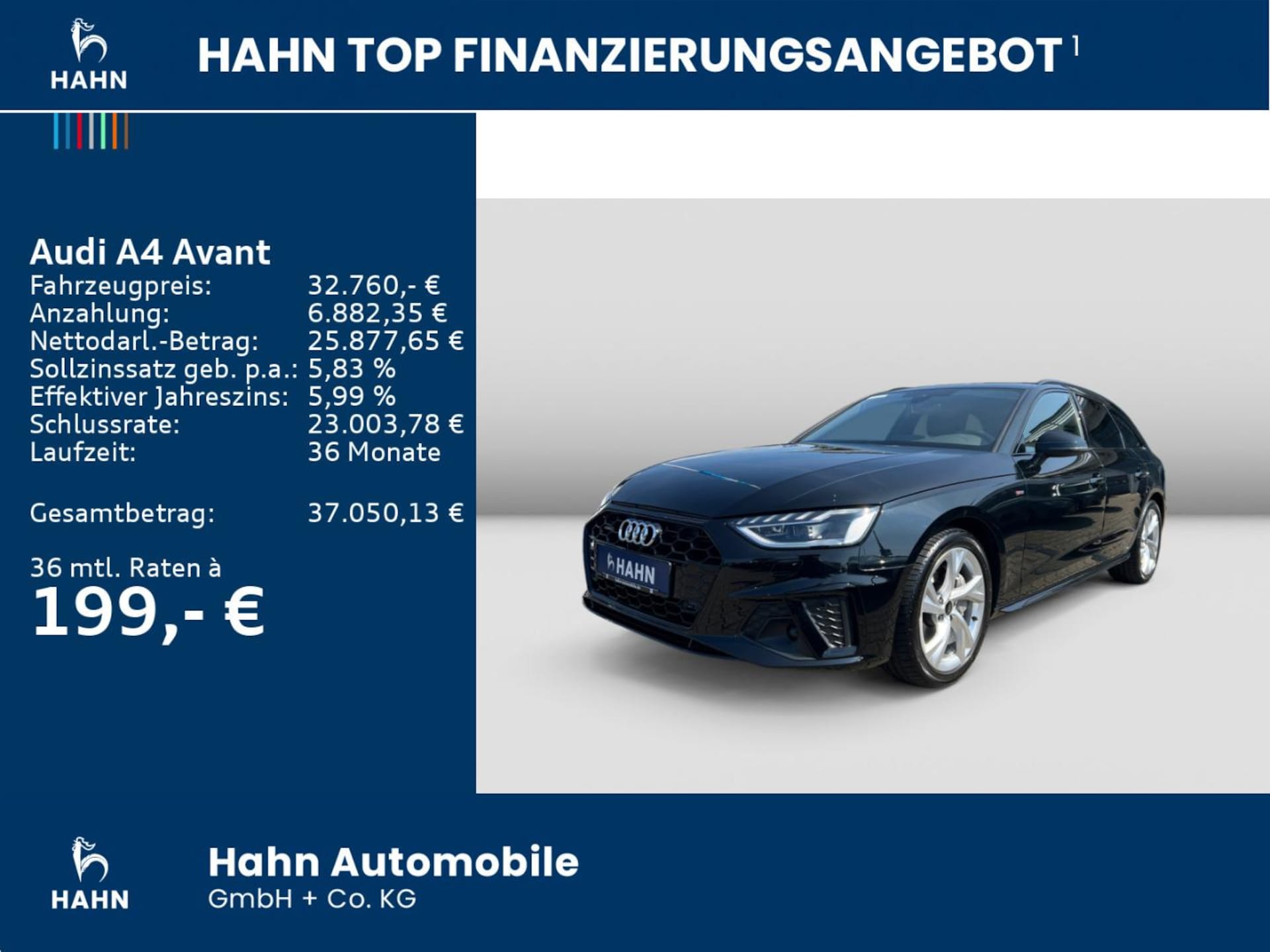Audi A4 Avant S line