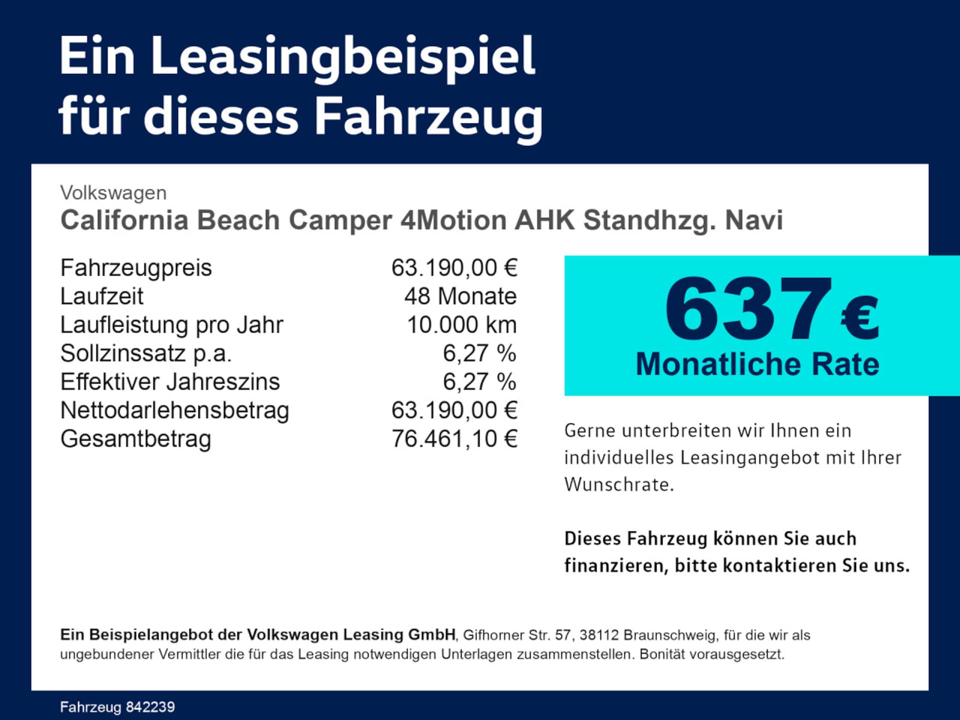 Volkswagen California Beach Camper