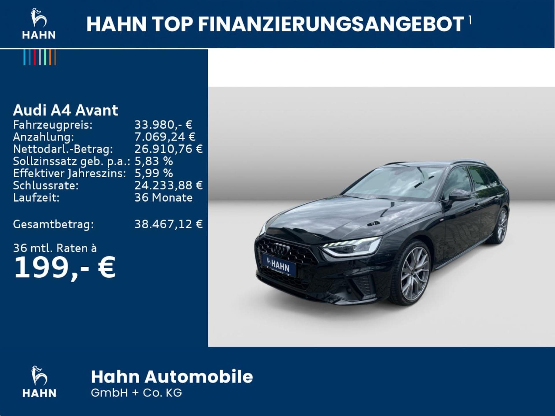 Audi A4 Avant S line