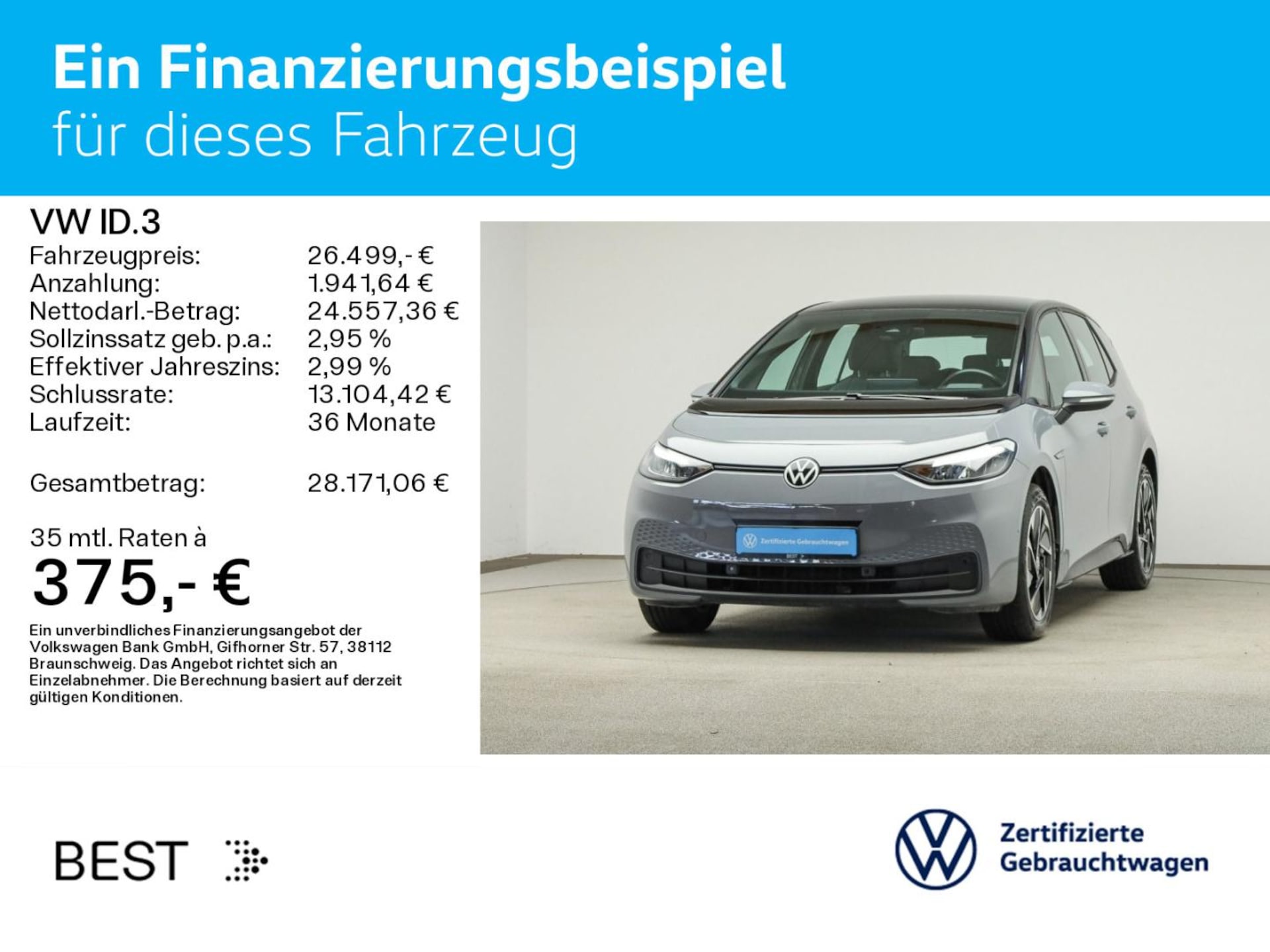Volkswagen ID.3 Pro Performance