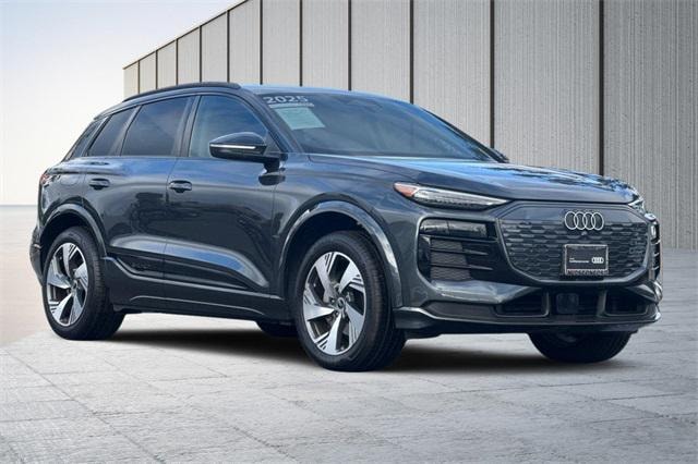 Used 2025 Audi Q6 e-tron Premium Plus with VIN WA124BGF2SA014184 for sale in Concord, CA