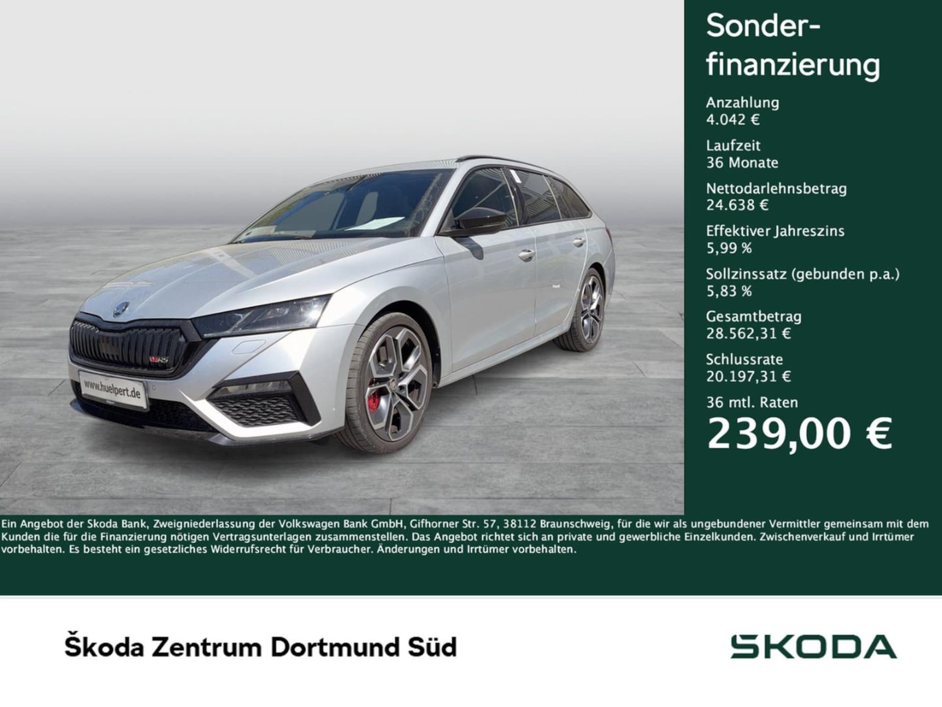 Skoda Octavia Combi RS