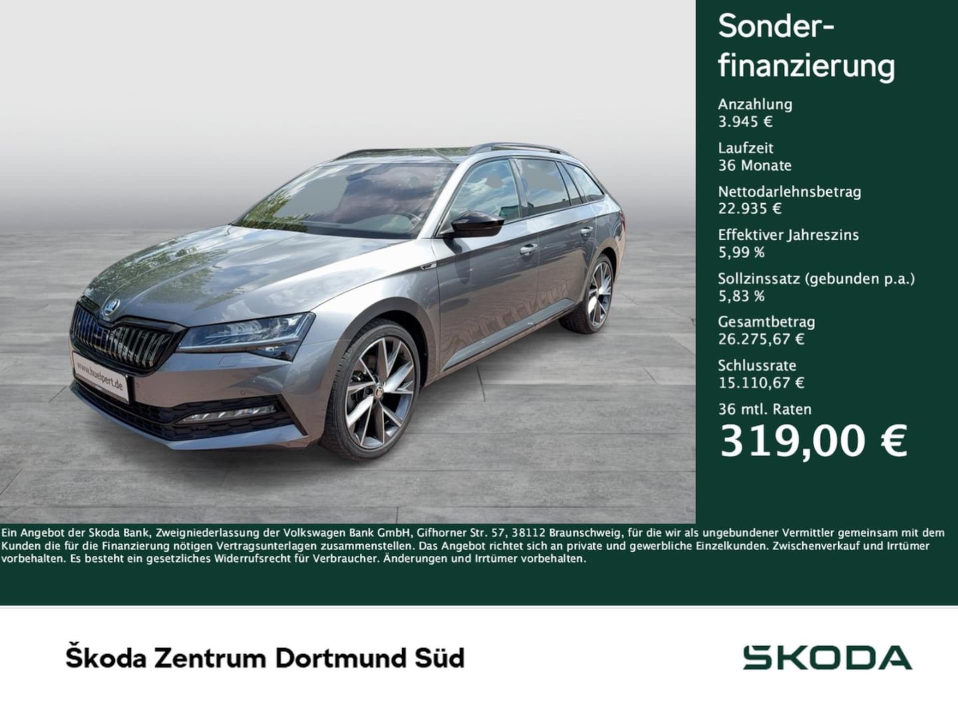 Skoda Superb Combi Sportline