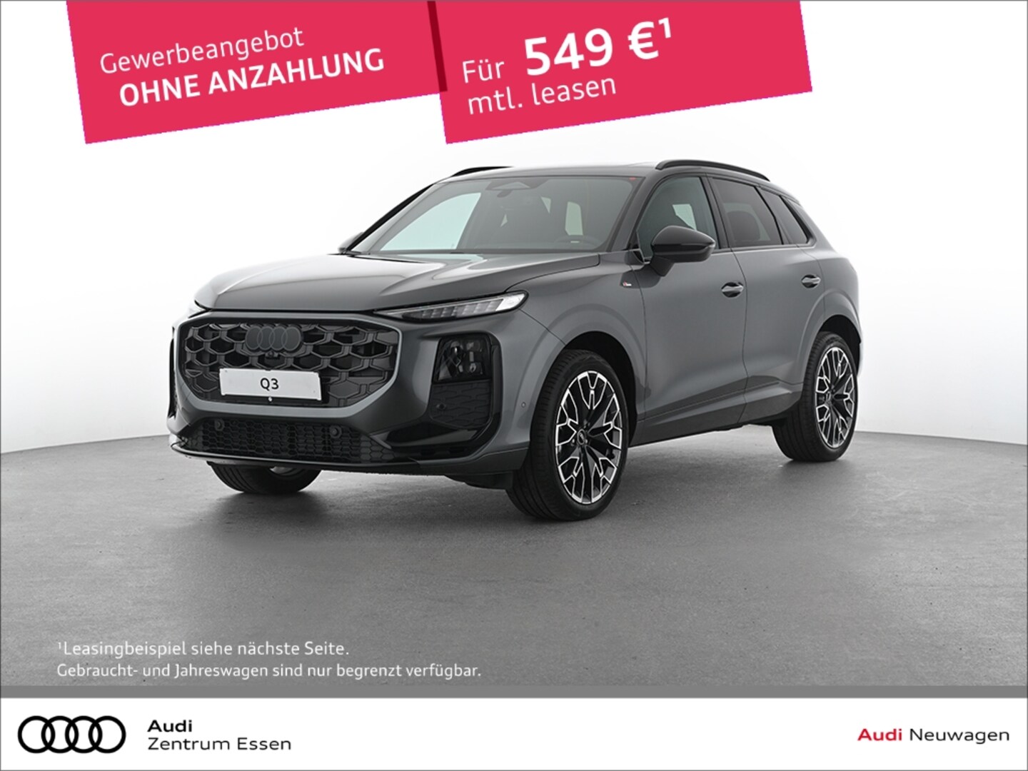 Bild über Audi Q3 SUV TFSI quattro 150 kW S tronic - für weitere Informationen kontaktieren Sie den Audi Partner