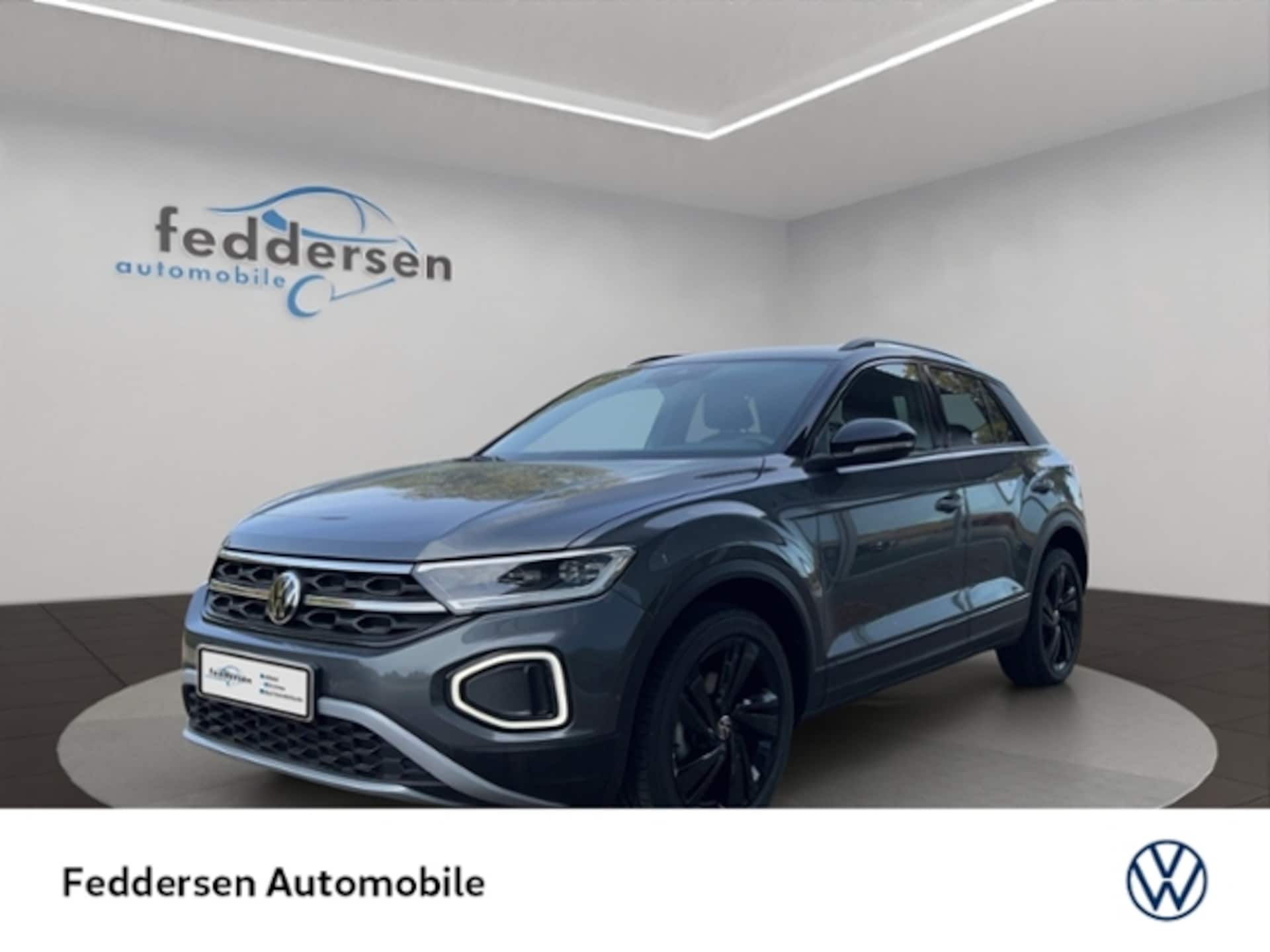 Volkswagen T-Roc — Volkswagen T-Roc 1.5 TSI Black AHK RFK Navi ACC SHZ Klima LED Alu
