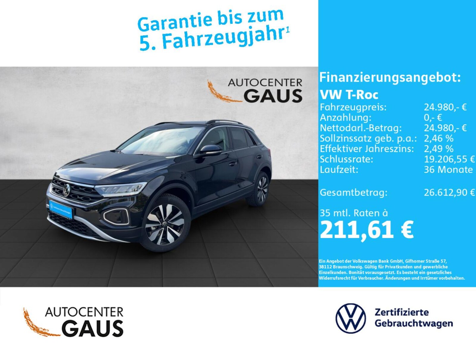 Volkswagen T-Roc – Bild 2