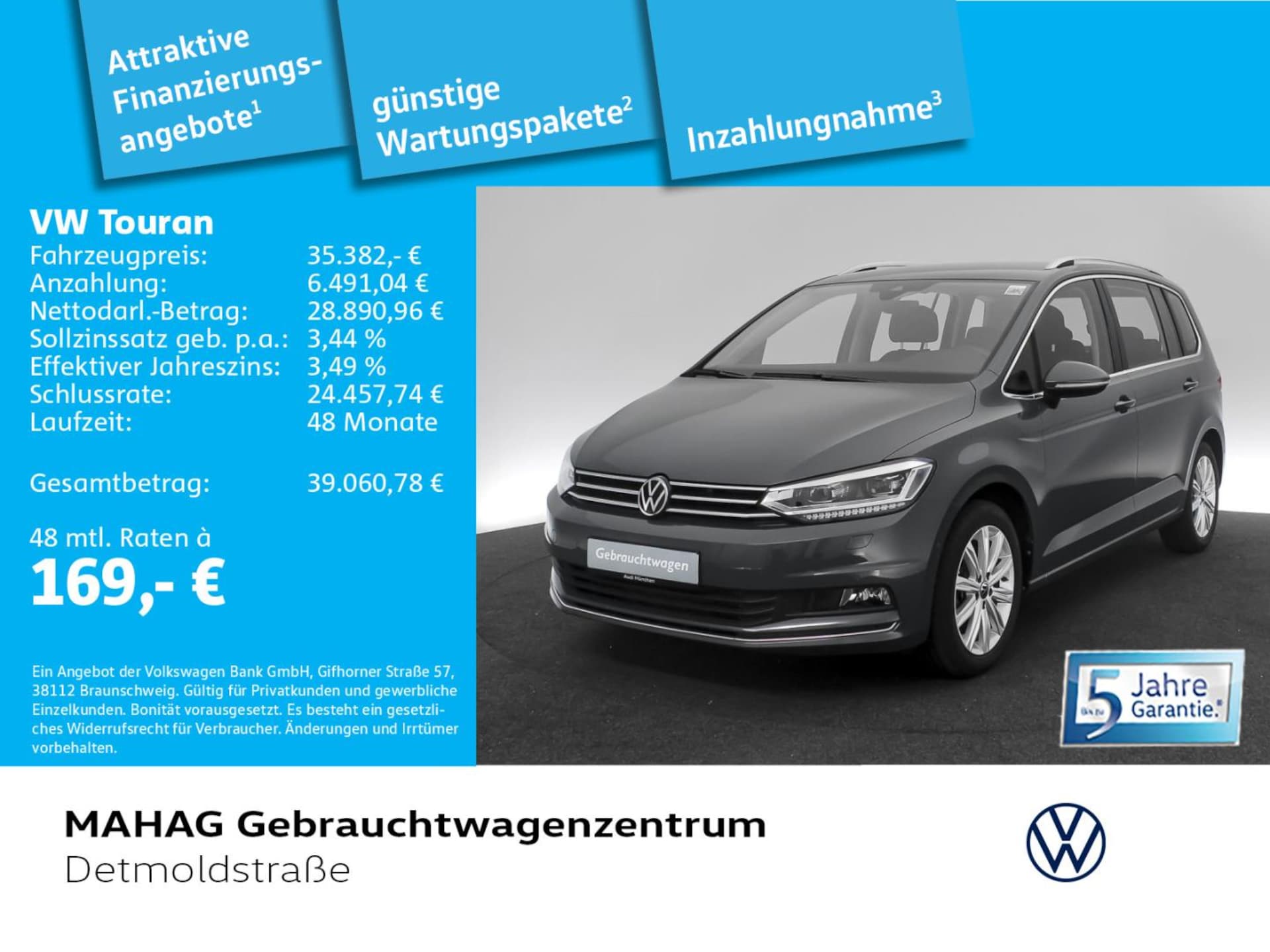 Volkswagen Touran Highline