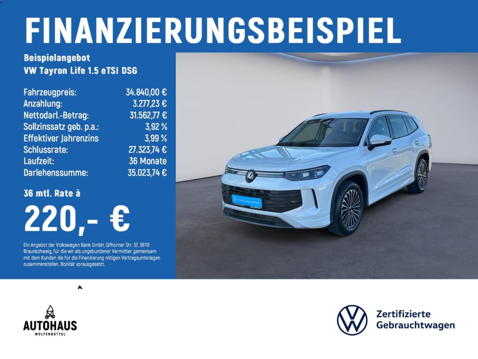 Volkswagen Tayron Life