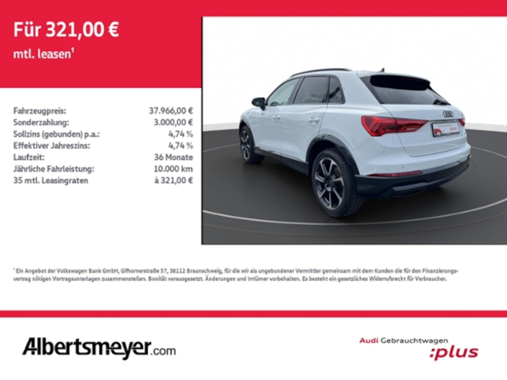 Audi Q3 SUV advanced