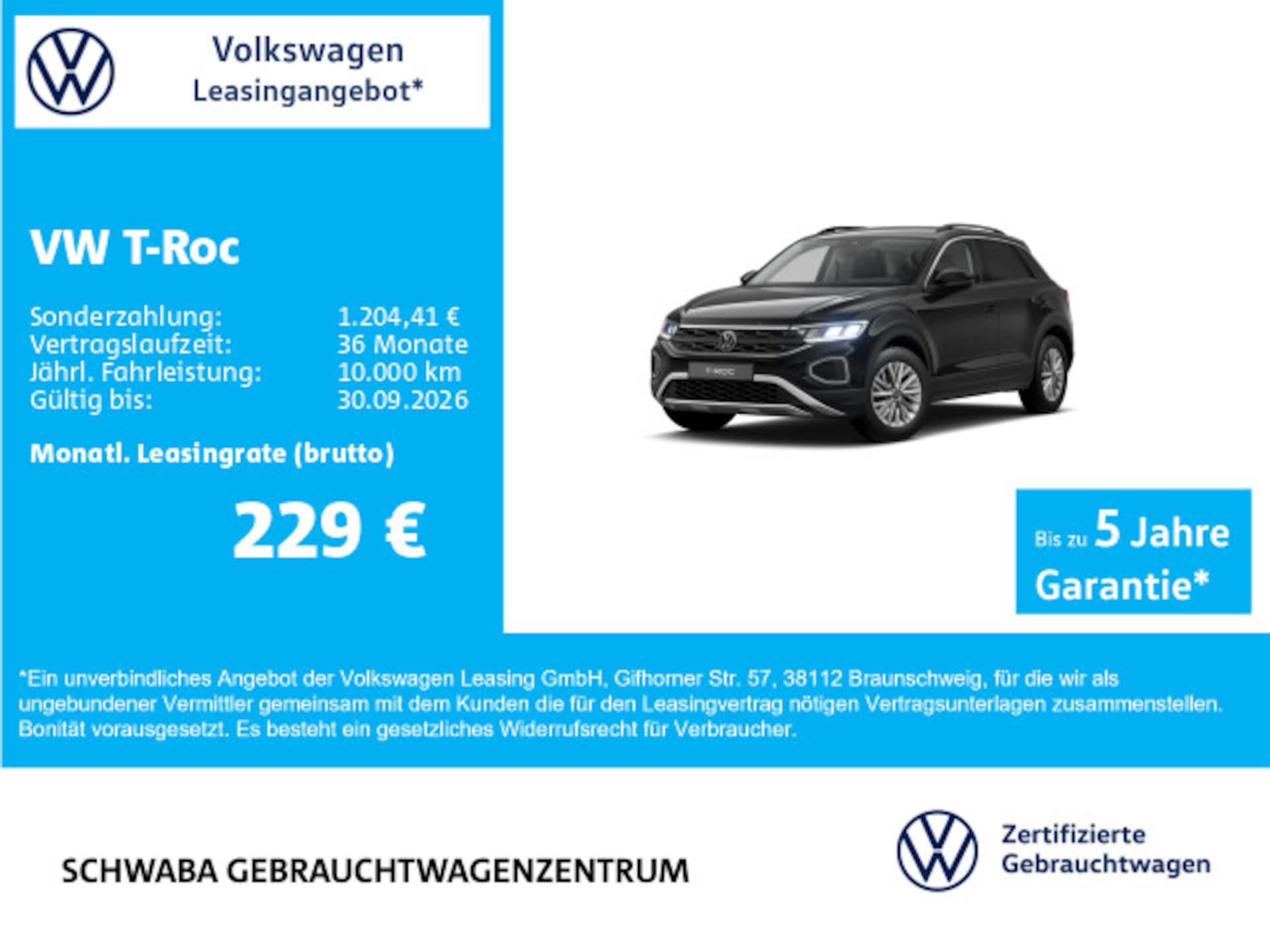 Volkswagen T-Roc Life