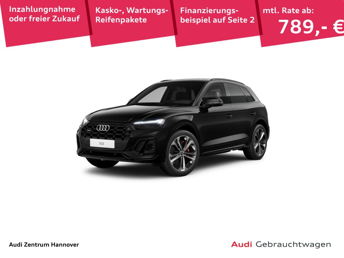 Bild über Audi SQ5 TDI tiptronic - für weitere Informationen kontaktieren Sie den Audi Partner