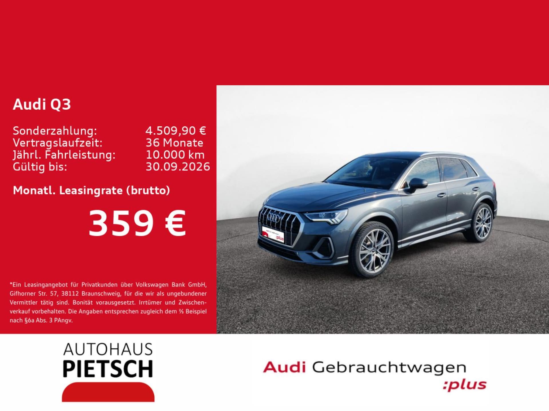 Audi Q3 SUV S line