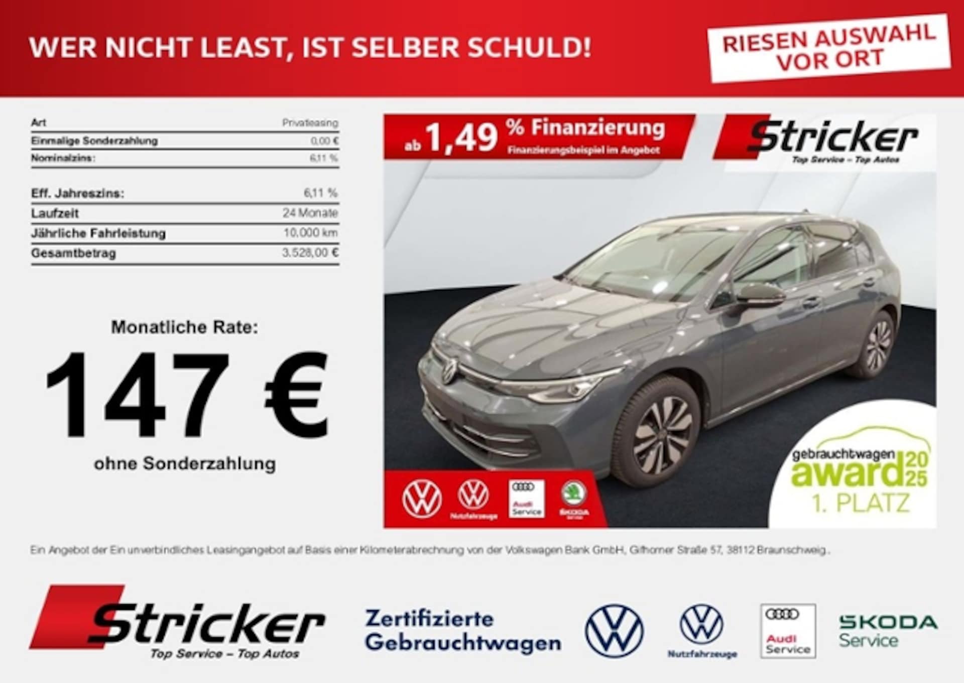 Volkswagen Golf Life
