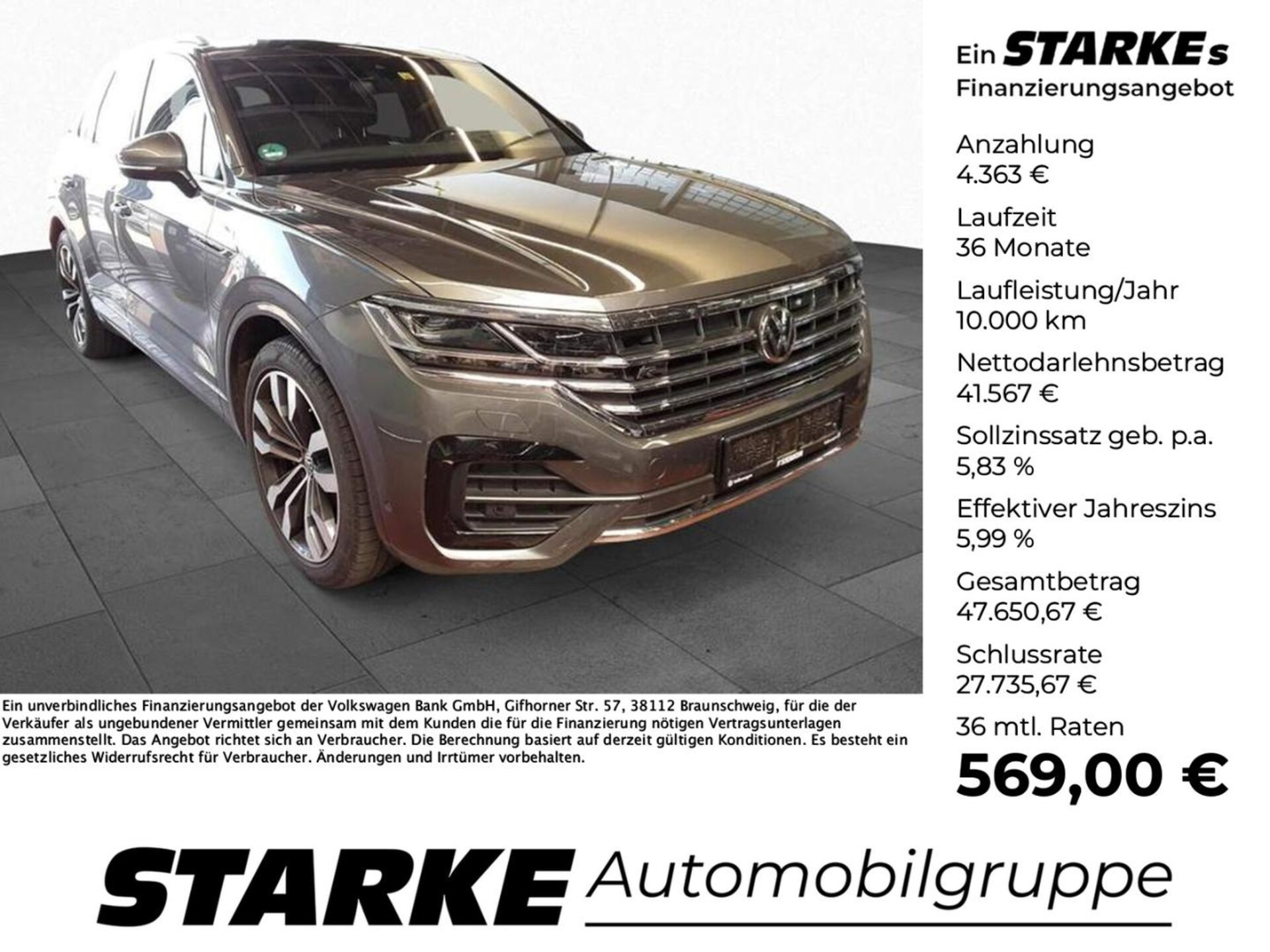 Volkswagen Touareg Basis-Modell
