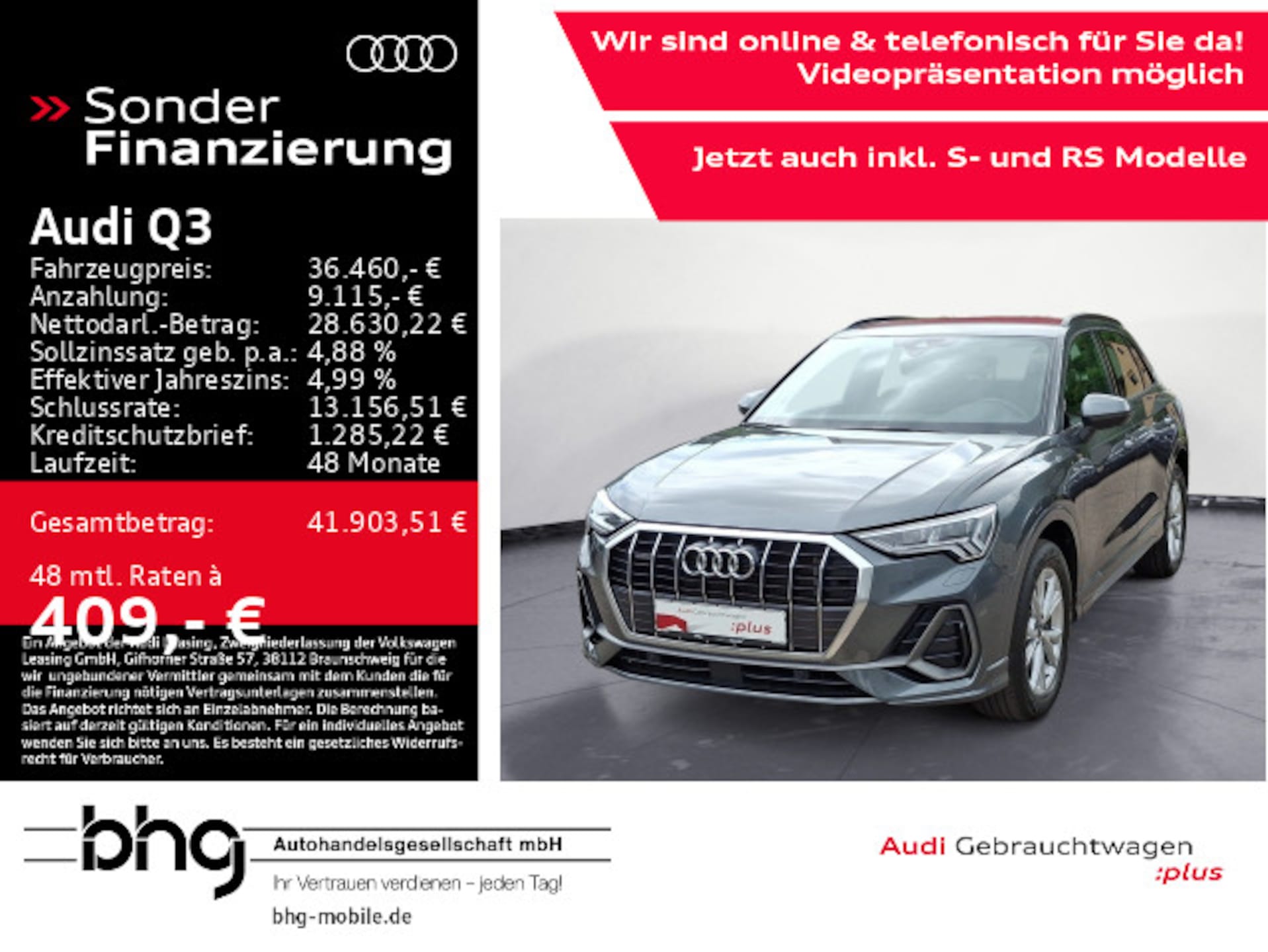 Audi Q3 SUV S line