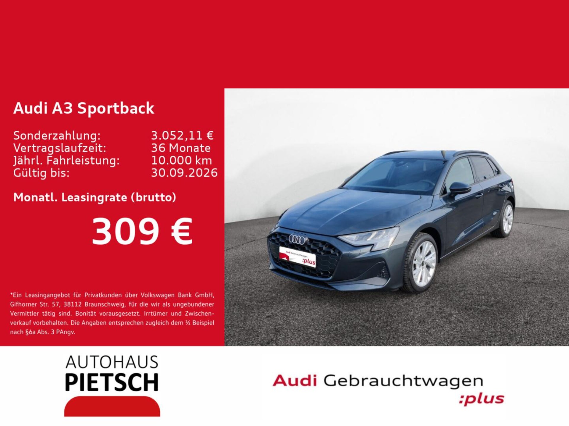 Audi A3 Sportback