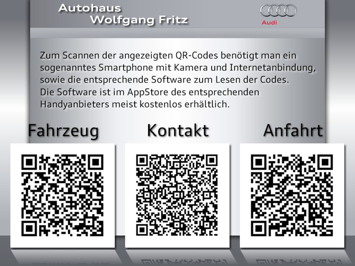 Bild über Audi Q3 TFSI 110 kW S tronic - für weitere Informationen kontaktieren Sie den Audi Partner