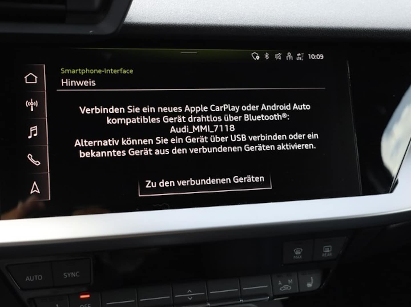 Bild über Audi A3 Sportback S line 35 TFSI S tronic - für weitere Informationen kontaktieren Sie den Audi Partner