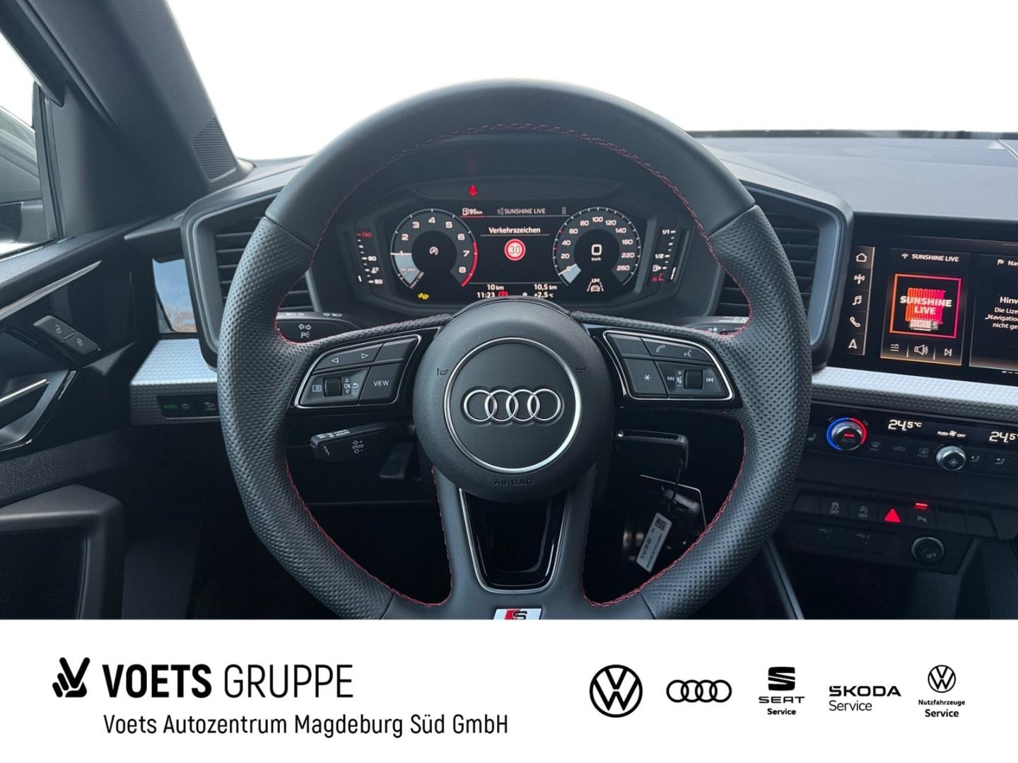 Bild über Audi A1 Sportback S line 30 TFSI Schaltgetriebe - für weitere Informationen kontaktieren Sie den Audi Partner