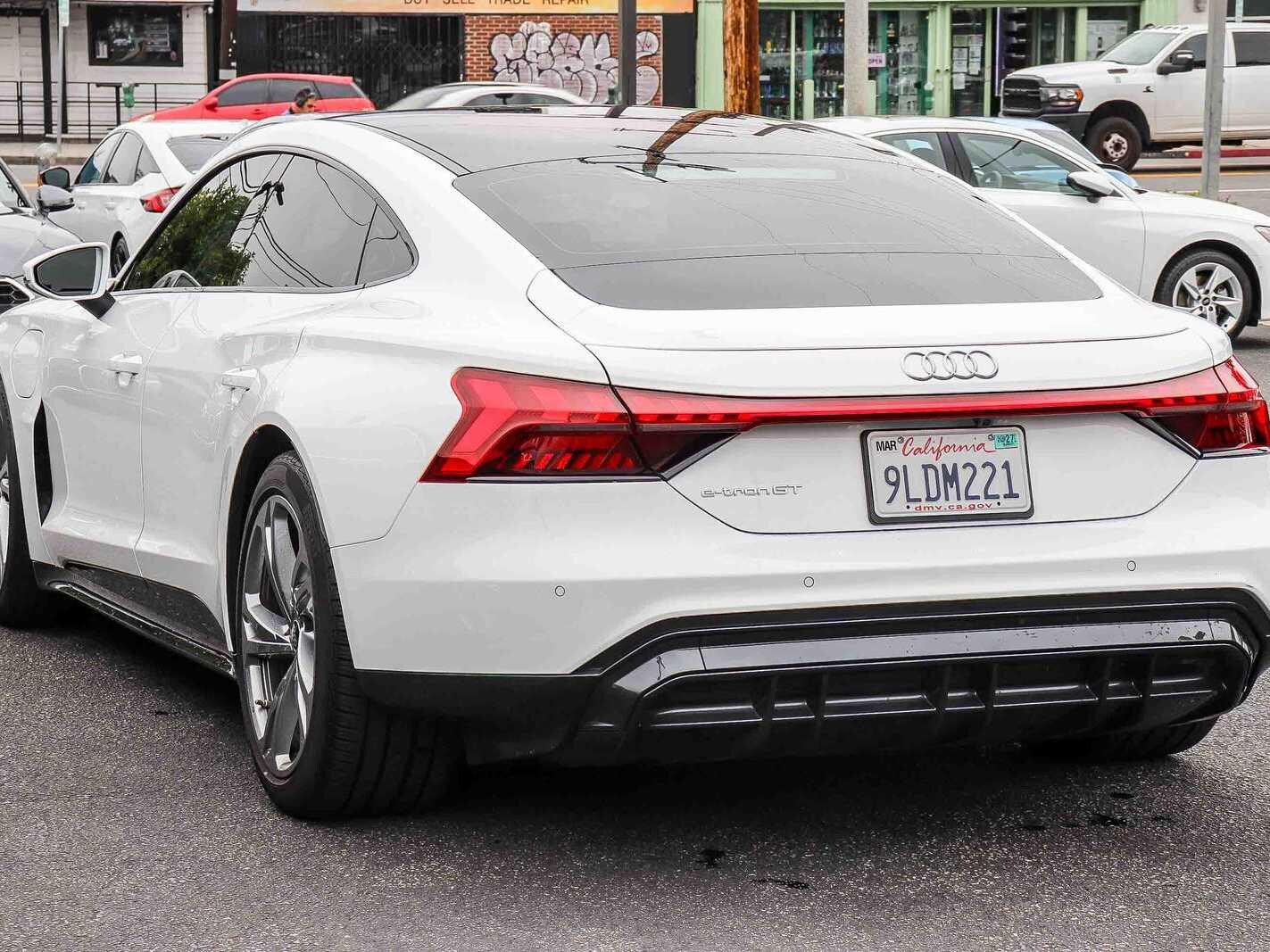 Used 2024 Audi e-tron GT Premium Plus with VIN WAUFJBFW1R7001481 for sale in Los Angeles, CA