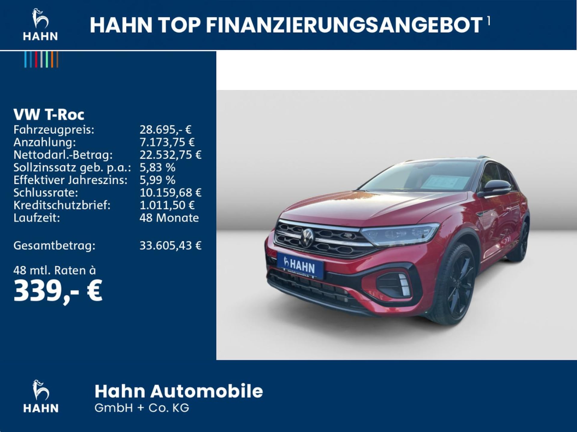 Volkswagen T-Roc R-Line