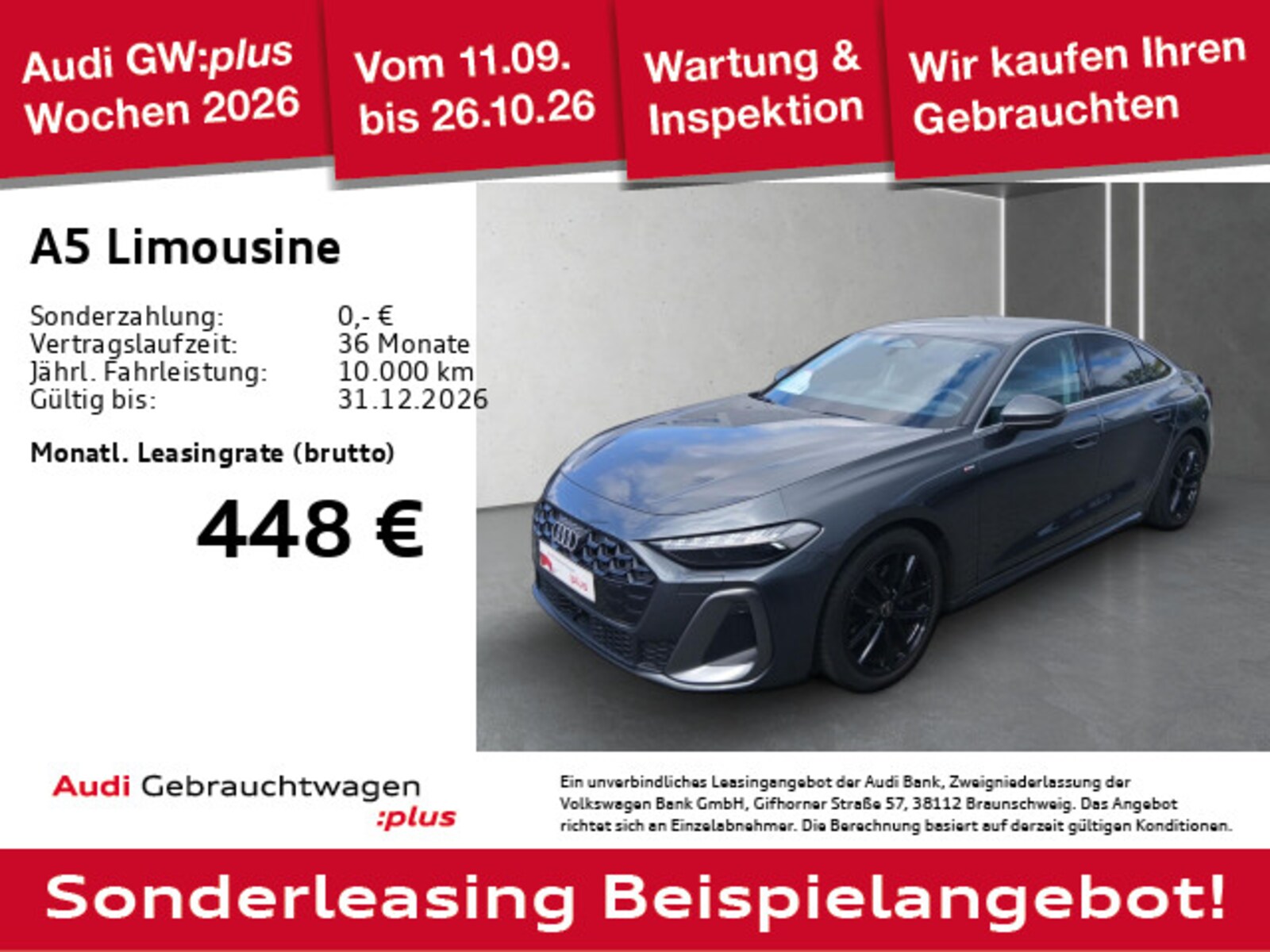 Audi A5 Limousine – Bild 2