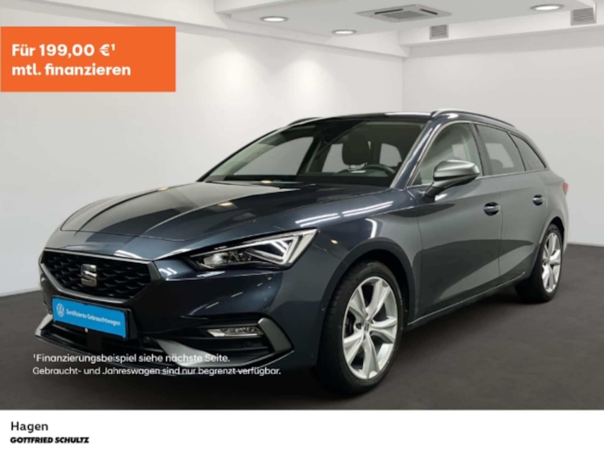 Seat Leon Sportstourer 2022 — Leon Sportstourer 1.5 TSI DSG FR LED NAV SHZ DAB