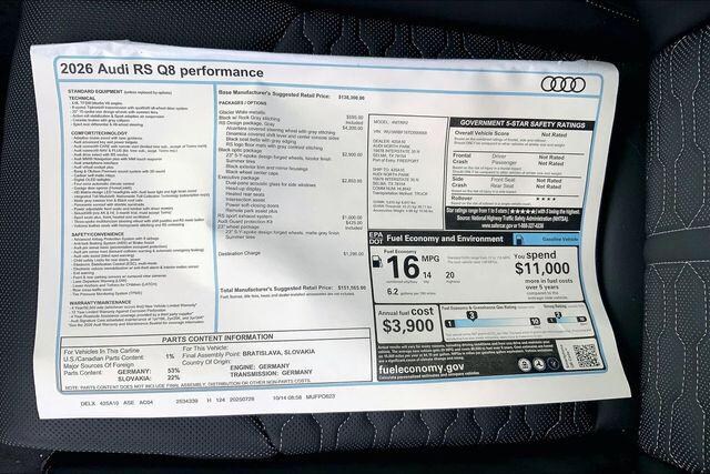 2026 Audi RS Q8 Base - Photo 13