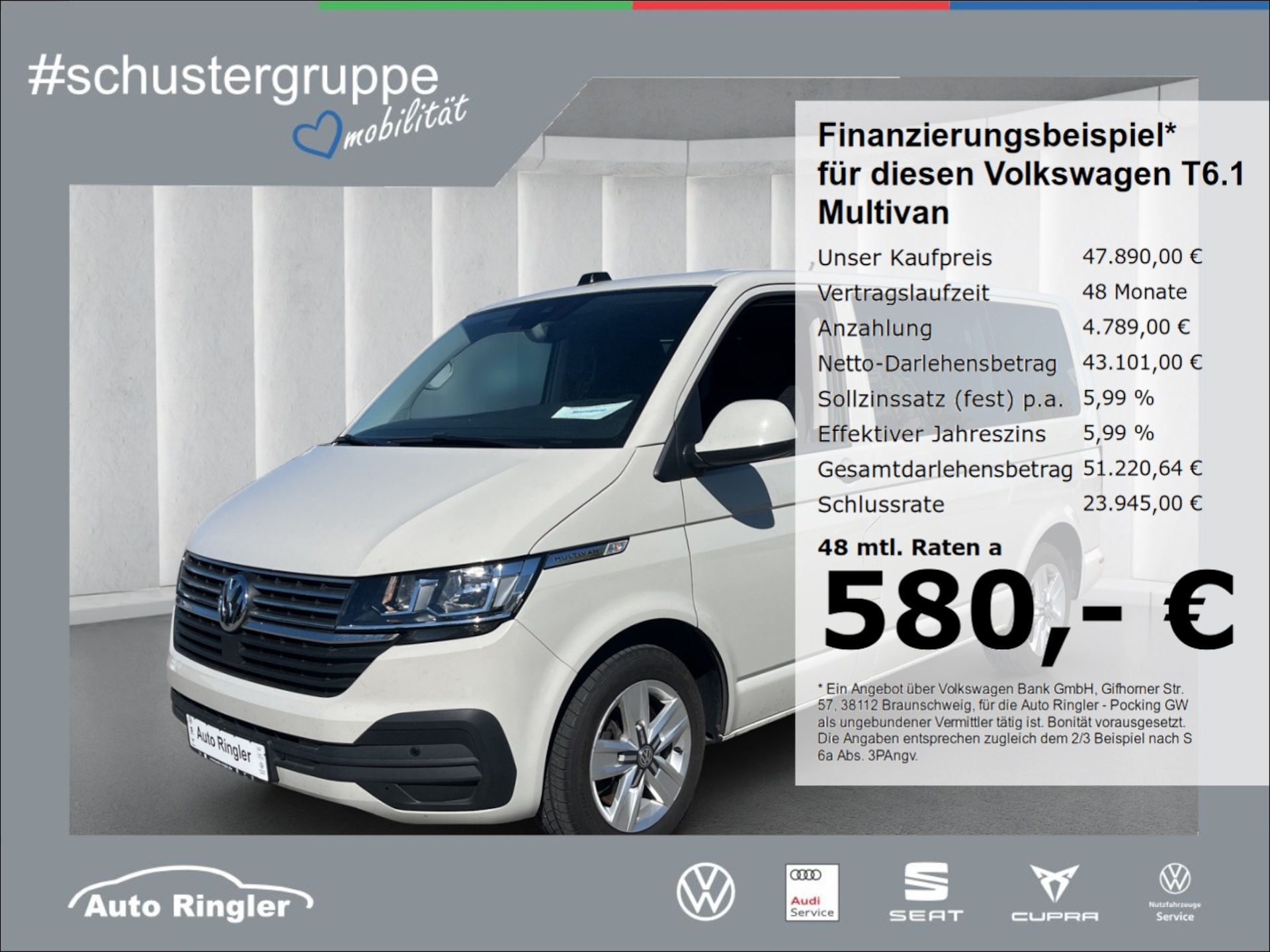 Volkswagen T6.1 Multivan Comfortline