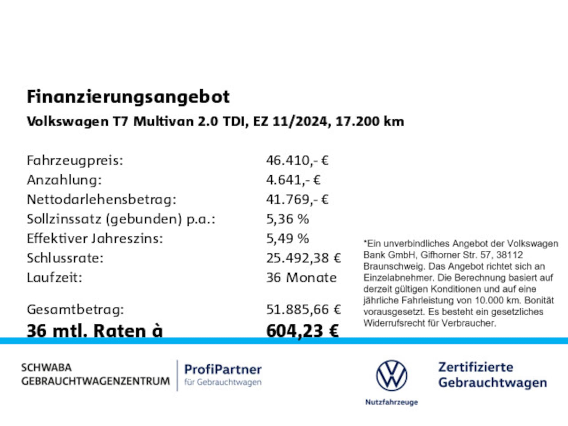 Volkswagen Multivan Basis-Modell