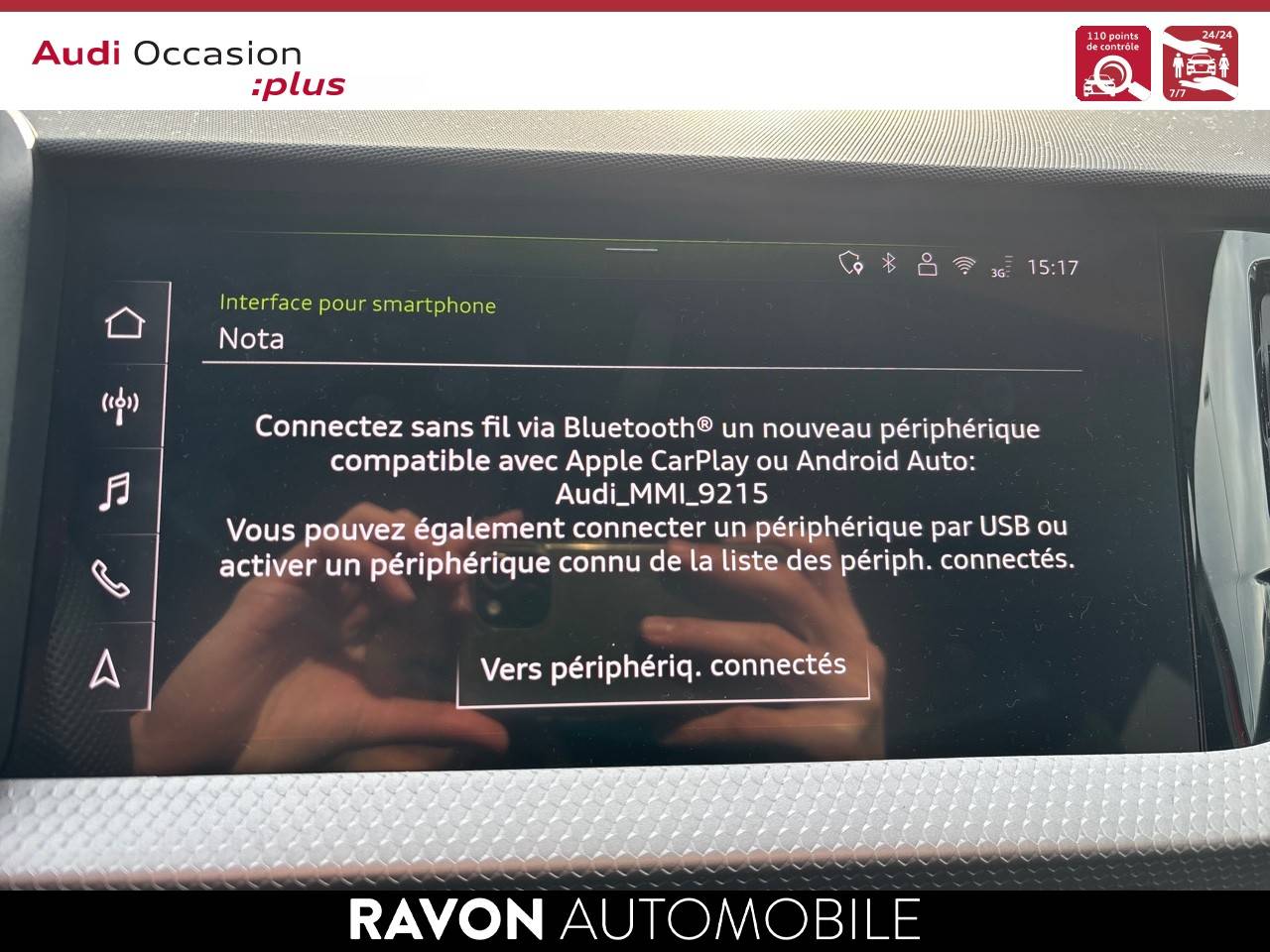 Image about Audi A1 Sportback S line plus 30 TFSI 85 kW (116 ch) S tronic