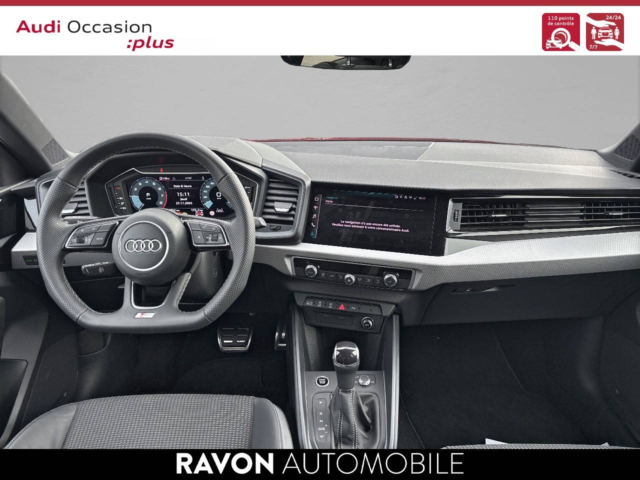 Image about Audi A1 Sportback S line plus 30 TFSI 85 kW (116 ch) S tronic