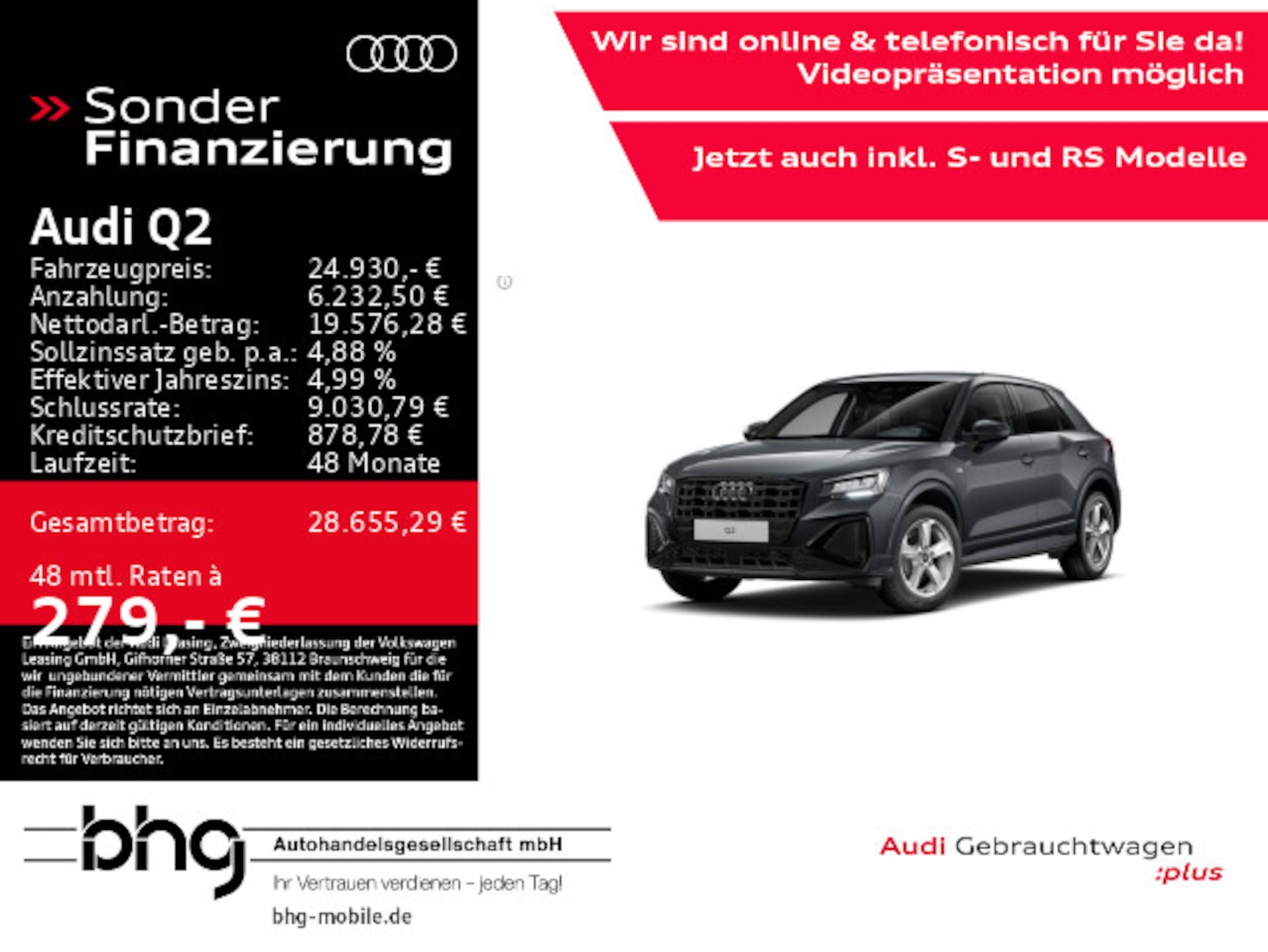 Audi Q2 S line
