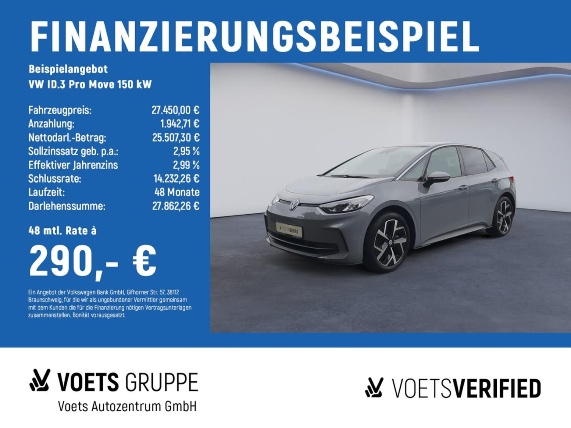 Volkswagen ID.3 — Volkswagen ID.3 ID.3 Pro Move 150 kW RearView+ACC+SHZ+KLIMA+PDC