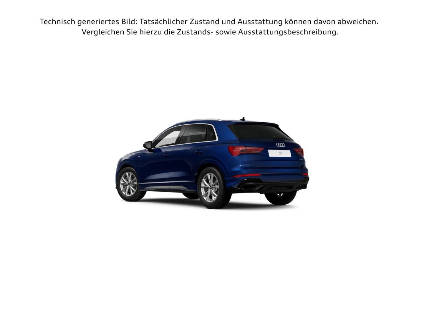 Bild über Audi Q3 S line 40 TFSI quattro S tronic - für weitere Informationen kontaktieren Sie den Audi Partner
