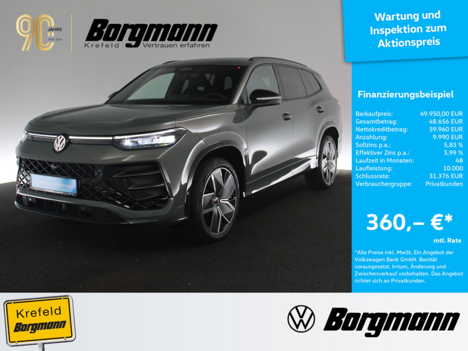 Volkswagen Tayron — Volkswagen Tayron Tayron 2.0 TDI R-Line AHK 360° MATRIX-LED HUD