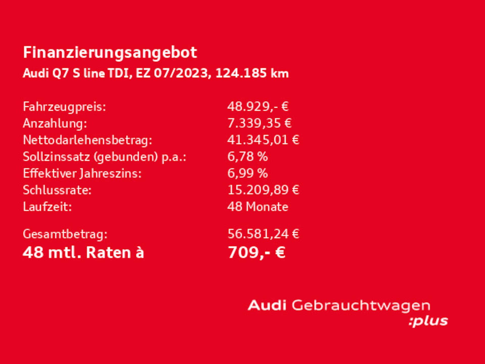 Audi Q7 SUV S line
