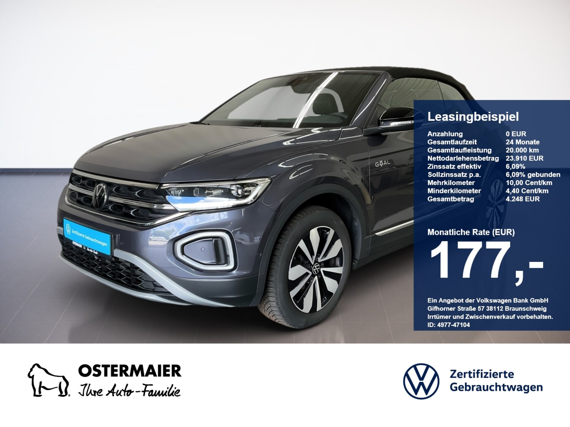 Volkswagen T-Roc Cabriolet Style