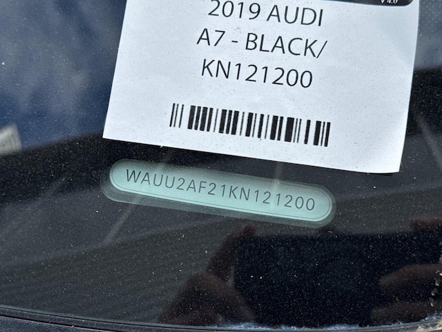 2019 Audi A7 Sportback