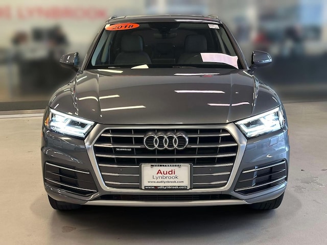 Used 2018 Audi Q5 Premium Plus with VIN WA1BNAFYXJ2155393 for sale in Lynbrook, NY