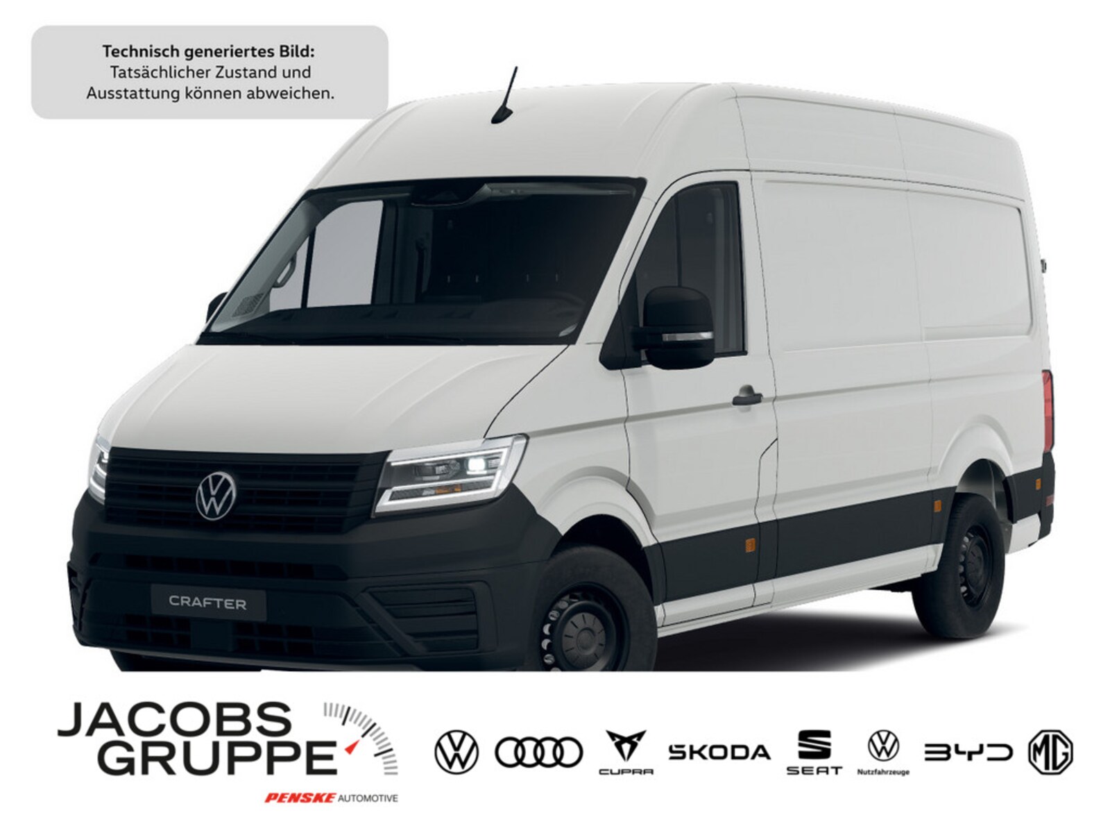 Volkswagen Crafter Kasten mittlerer Radstand