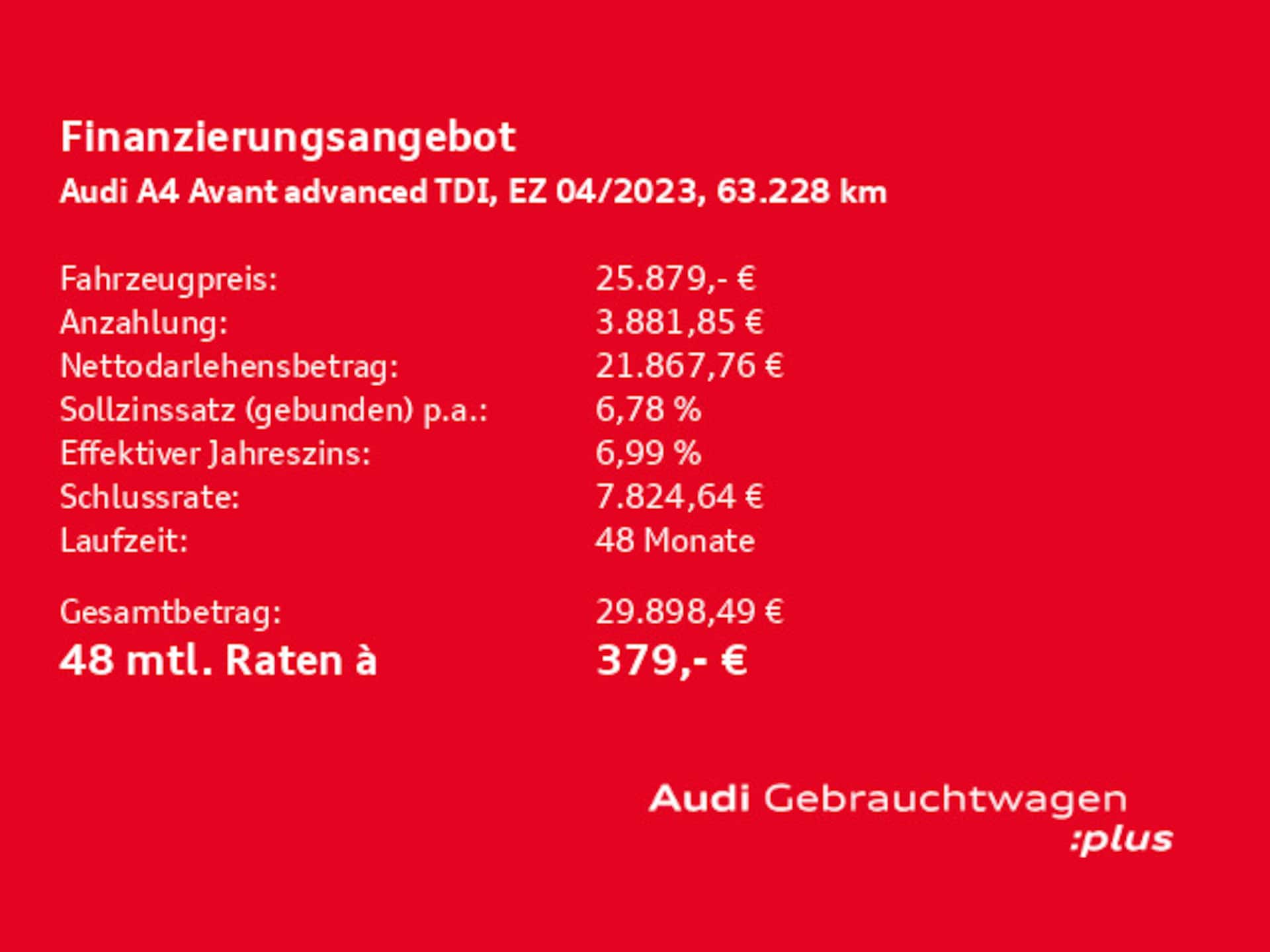 Audi A4 Avant Advanced