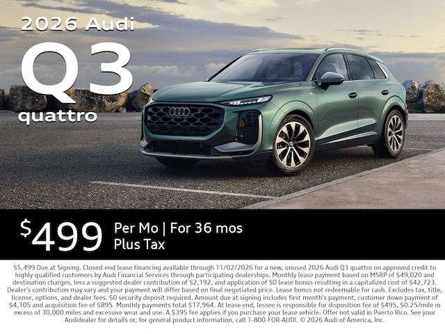 2026 Audi Q3 SUV