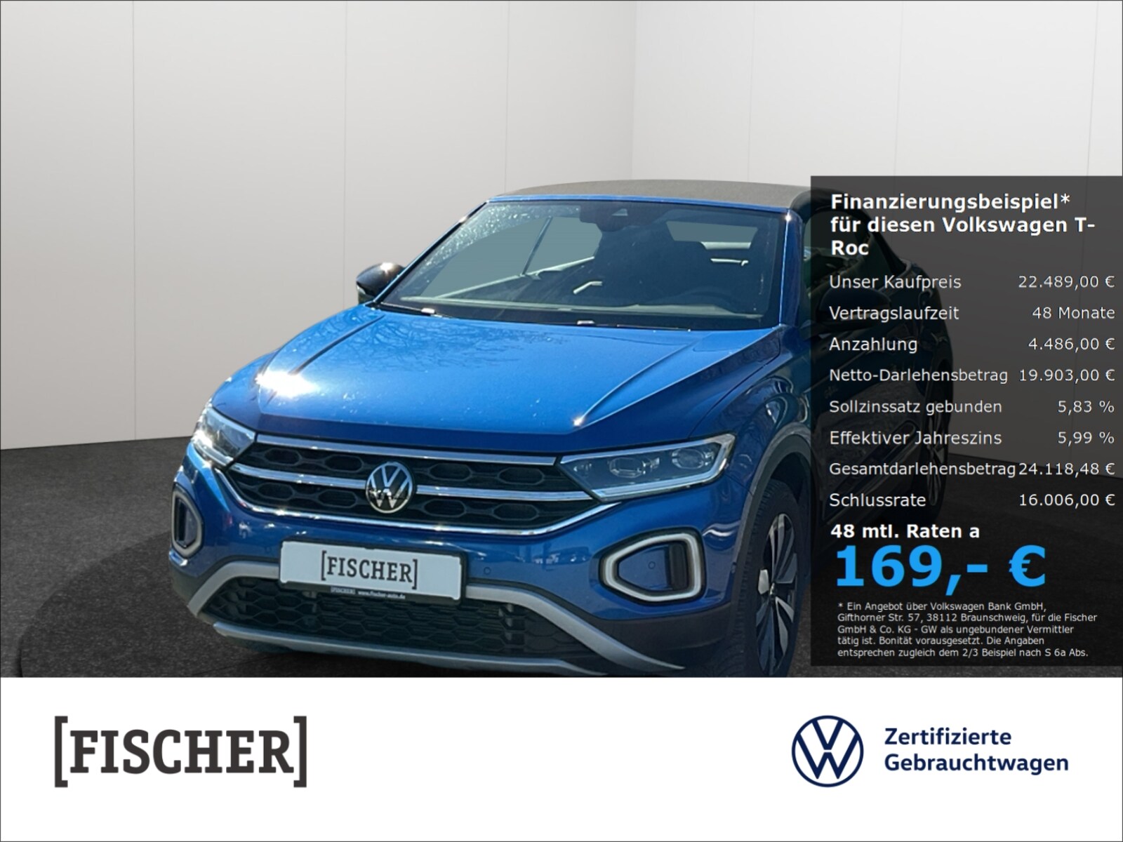 Volkswagen T-Roc Cabriolet