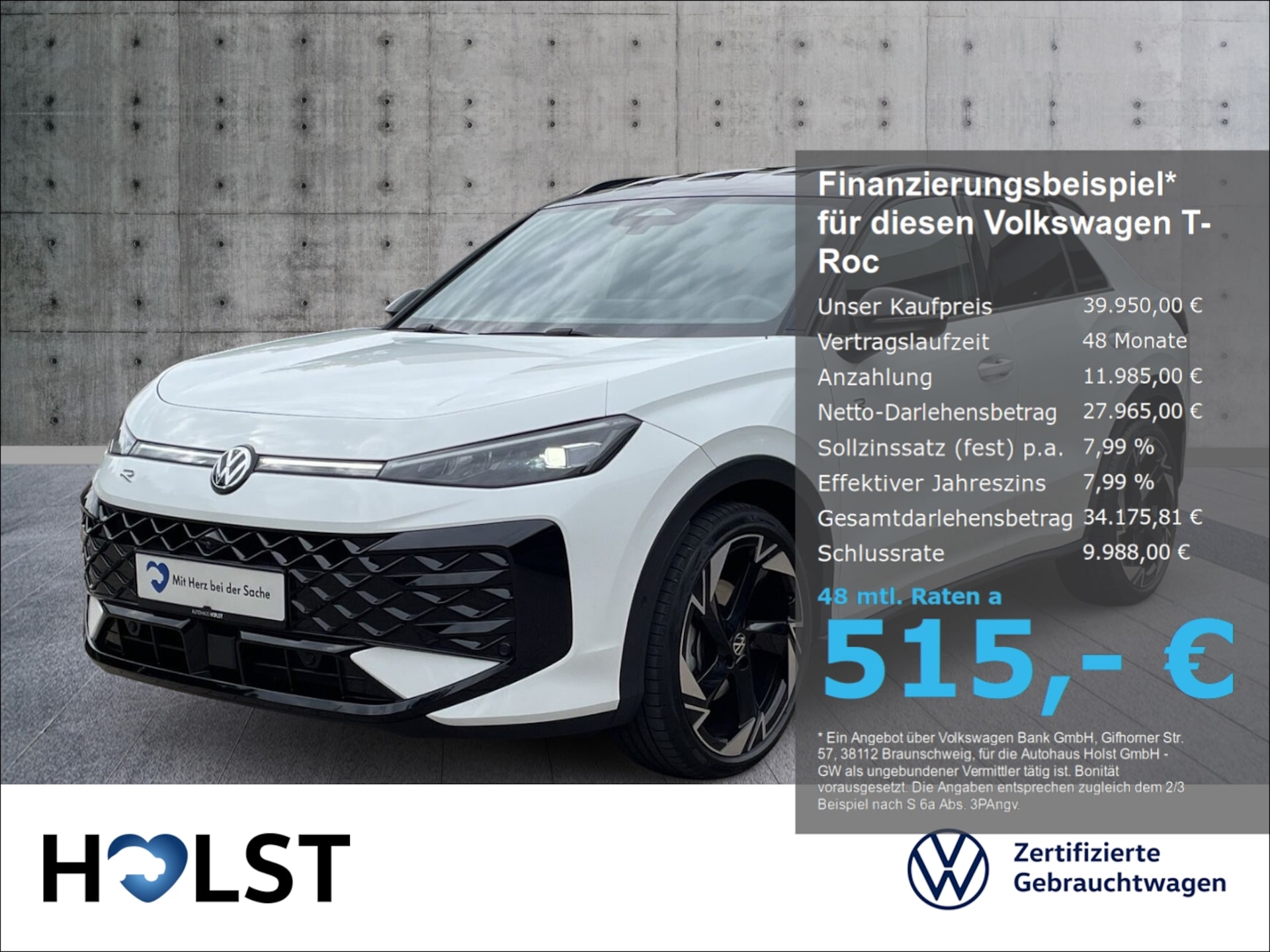 Volkswagen T-Roc R-Line