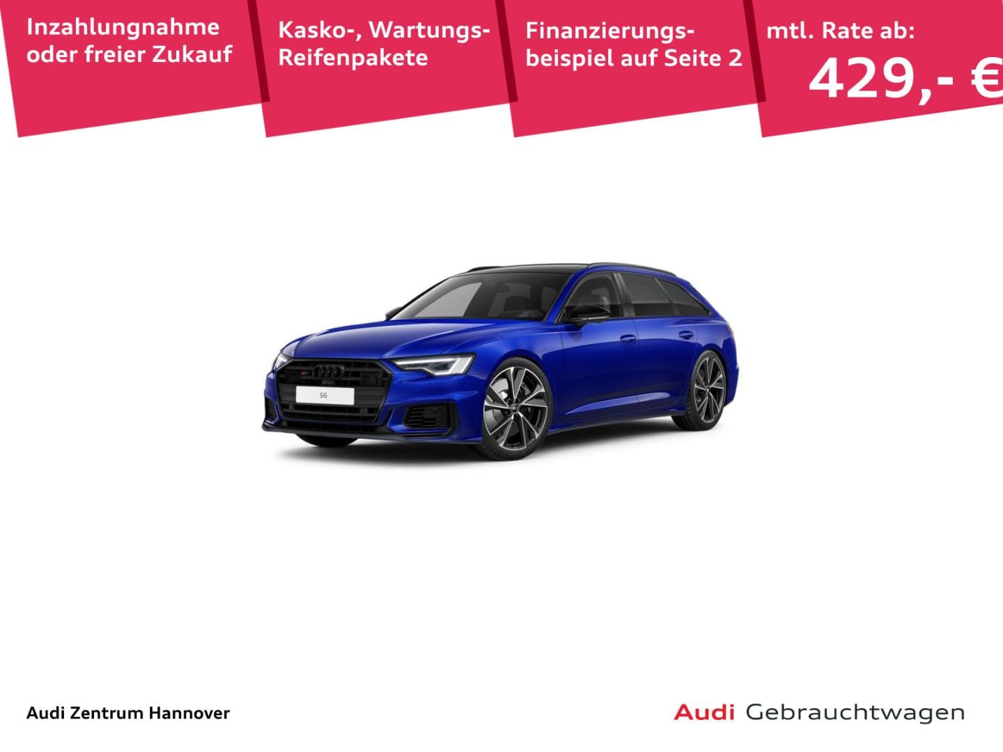 Bild über Audi S6 Avant TDI quattro tiptronic - für weitere Informationen kontaktieren Sie den Audi Partner