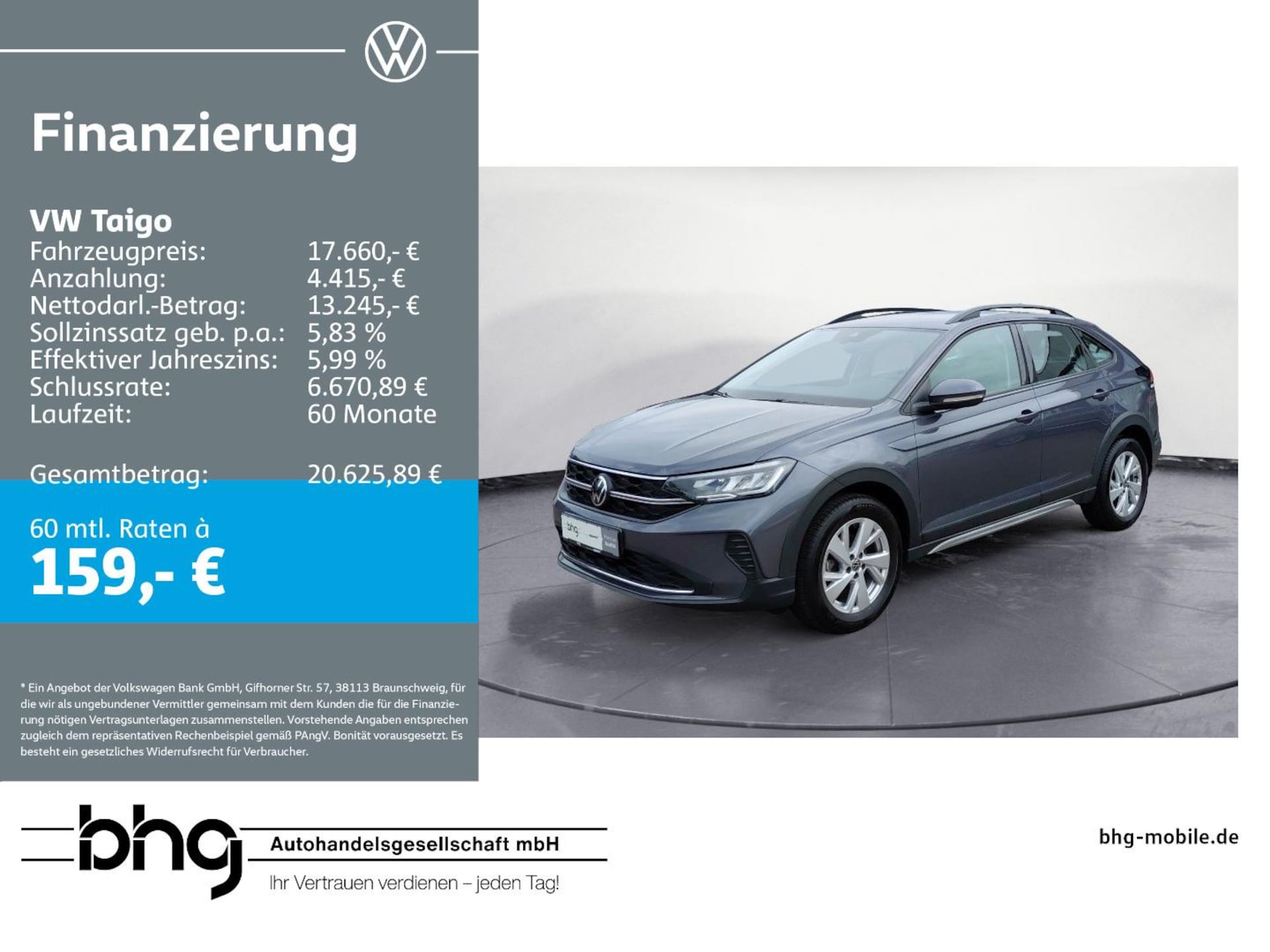 Volkswagen Taigo Life