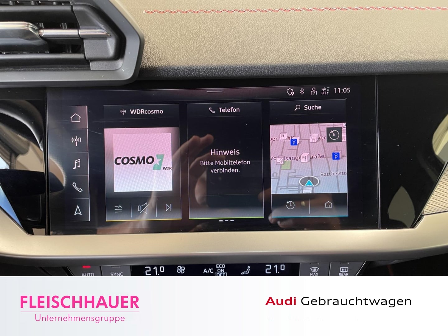 Bild über Audi A3 Sportback S line 35 TDI S tronic - für weitere Informationen kontaktieren Sie den Audi Partner